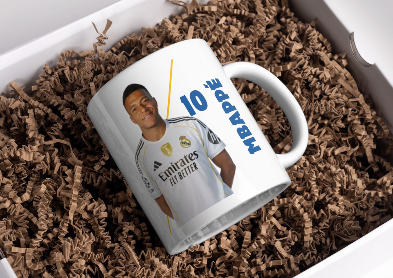 Real Madrid CF Player Ceramic Mug – Personalised 11oz