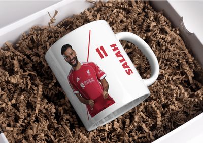 Liverpool FC Player Ceramic Mug – Personalised 11oz