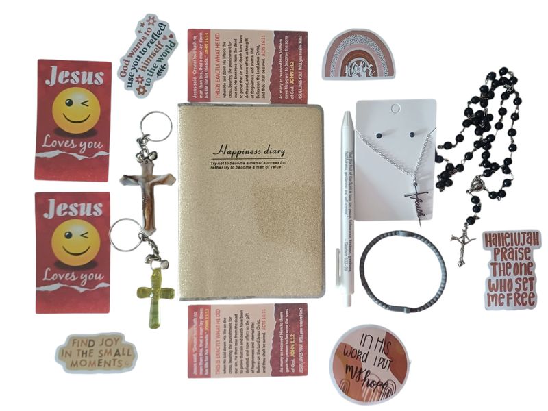 17-Piece Christian Pocket Diary Set – Faith Gifts in SA