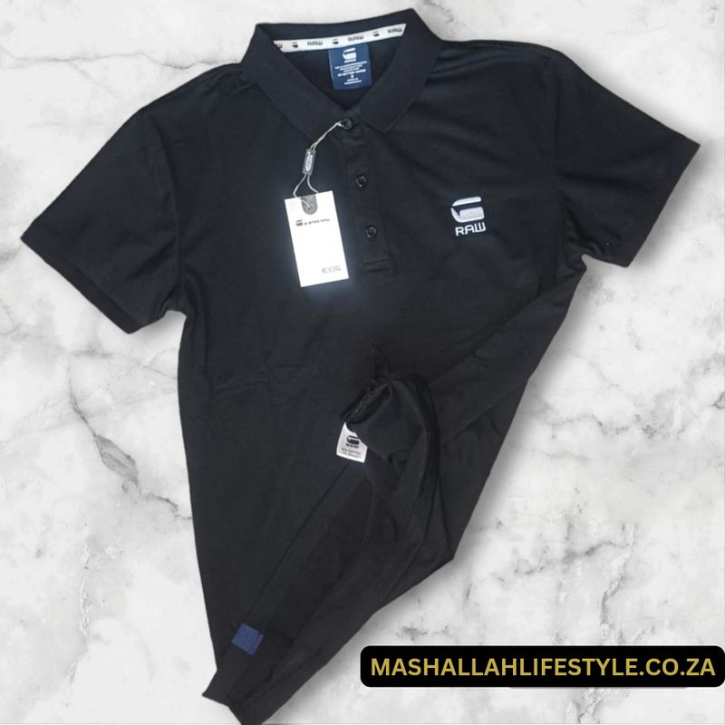 G-Star Raw Polo / Golf Shirt Black Large