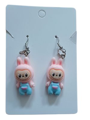 Labubu Resin Charm Earrings – Random Surprise Pair Labubu Resin Charm Earrings – Random Surprise Pair