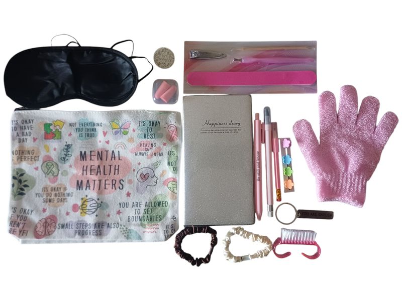 Mindfulness &amp; Self-Care Gift Set – Diary, Tools &amp; Accessories