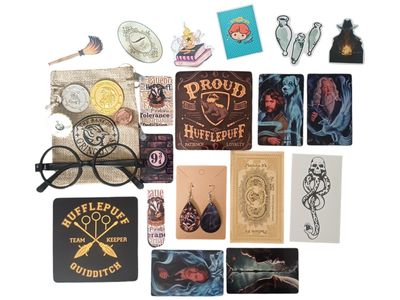 Harry Potter Hufflepuff House Gift Set – 25 Magical Items