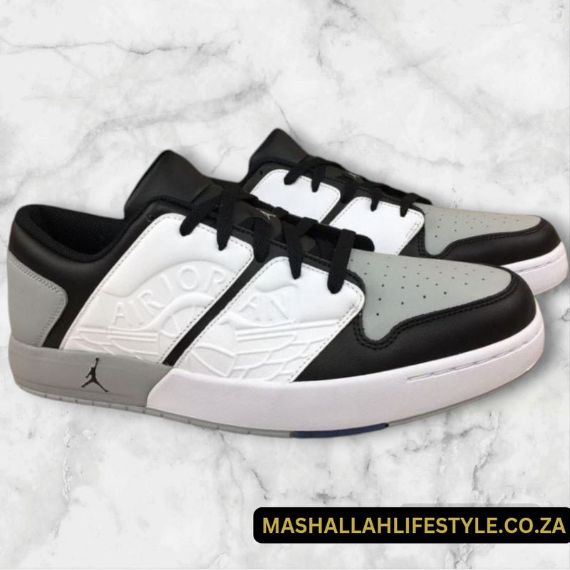 Air Jordan Nu Retro 1 Low White / Grey Uk 4