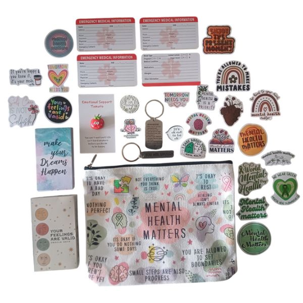 Mental Health Self-Care Wellness &amp; Positive Gift Set