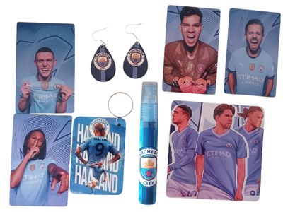 Manchester City FC 8-Piece Gift Set – Ultimate Fan Collection