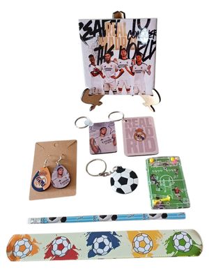 Real Madrid Frame Gift Set Featuring Vini Jr, Mbappe, Bellingham &amp; Rodri