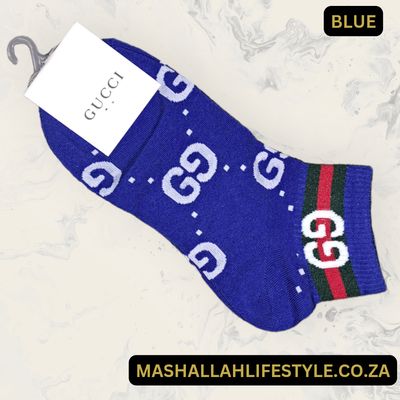 Gucci Ankle Socks _ Blue
