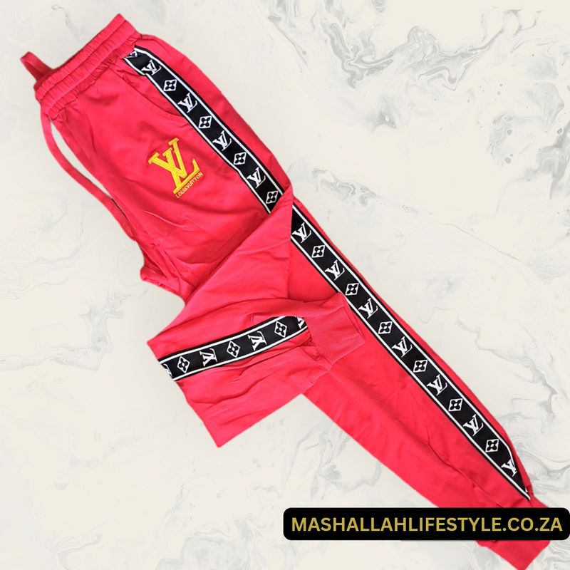 Louis Vuitton LV Embroidered Track Pants Large