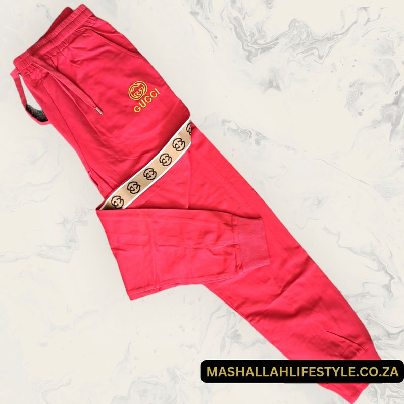 Gucci Embroidered Logo Track Pants 2XL