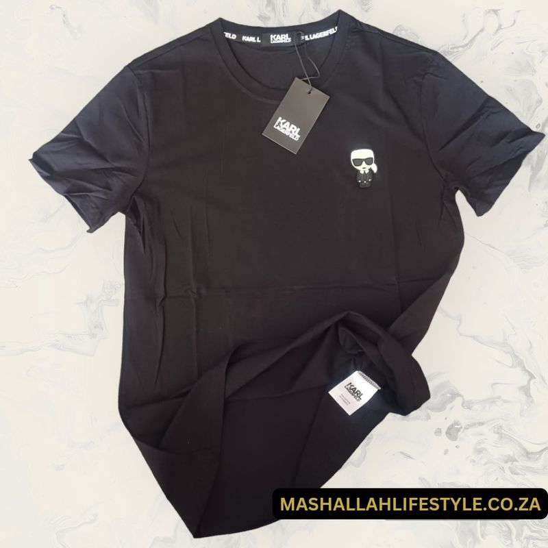 Karl Lagerfeld T-Shirt Black Small REGULAR