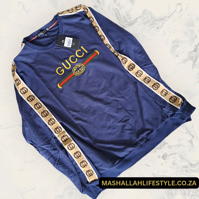 Gucci Embroidered Logo Sweat Top 3XL