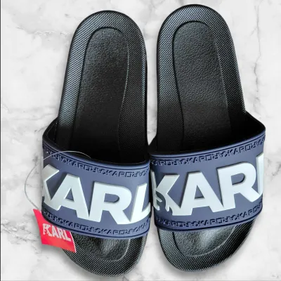 Karl Lagerfeld Pool Slides – Unisex Designer Slides _ EU 40