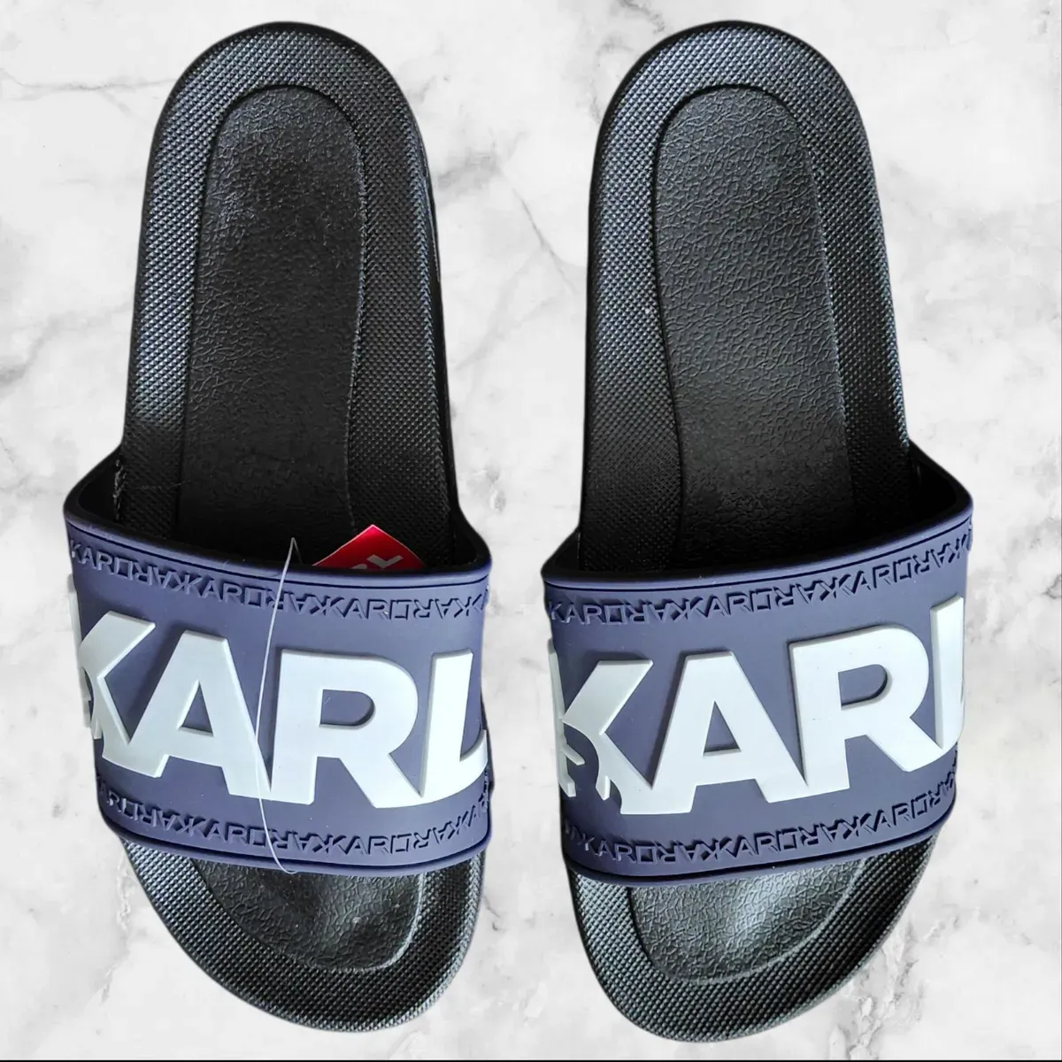 Karl Lagerfeld Pool Slides – Unisex Designer Slides _ EU 44