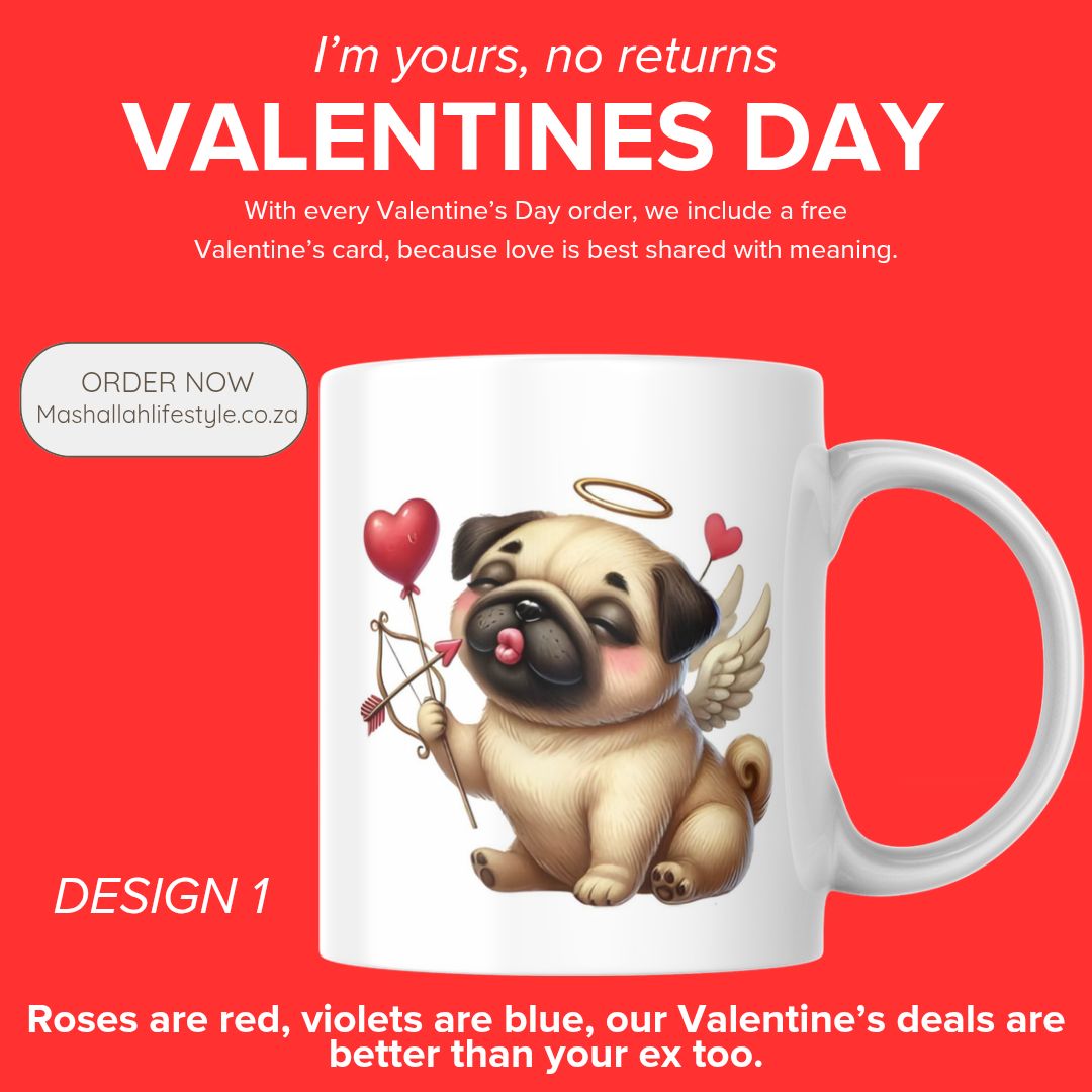 Valentine’s Day Love Puppy Mug – 11oz