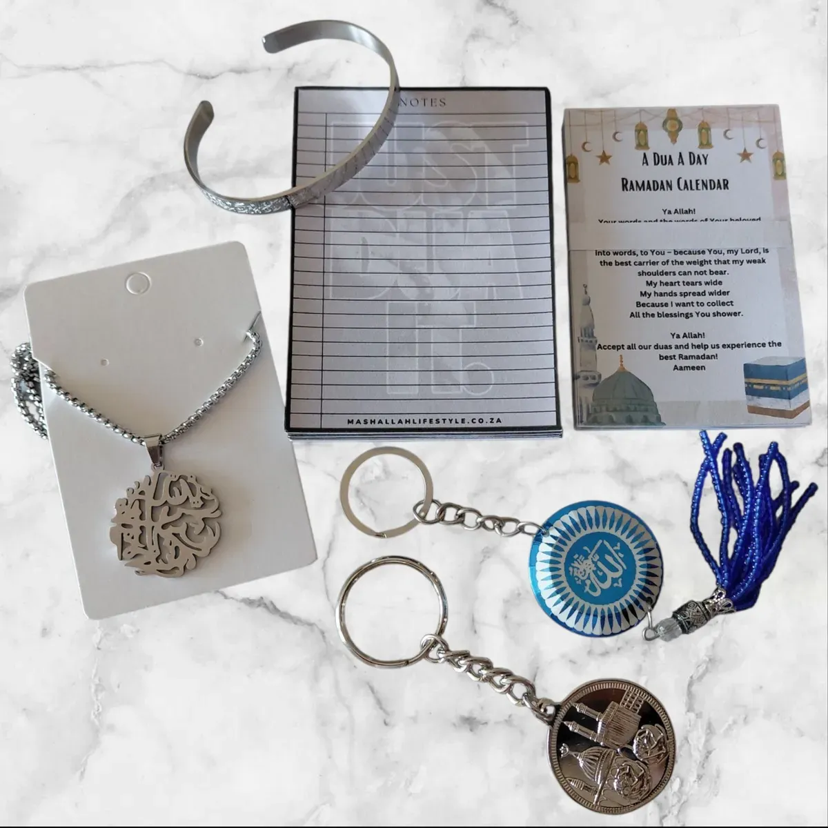 Islamic Gifting 6-Piece Set – Ayatul Kursi &amp; Daily Dua Collection (Gift Boxed)