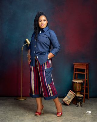 DIGI Asooke Cullote X BECCA Top