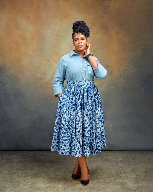FADE Tiered Midi Dress X BECCA Top