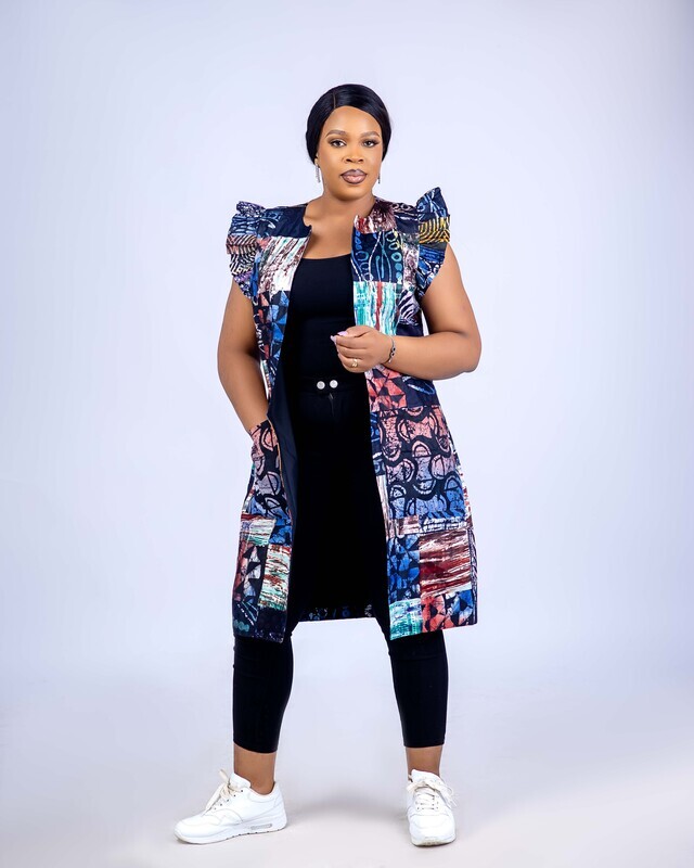 ANNIE Tie Dye Jacket &amp; Skirt set