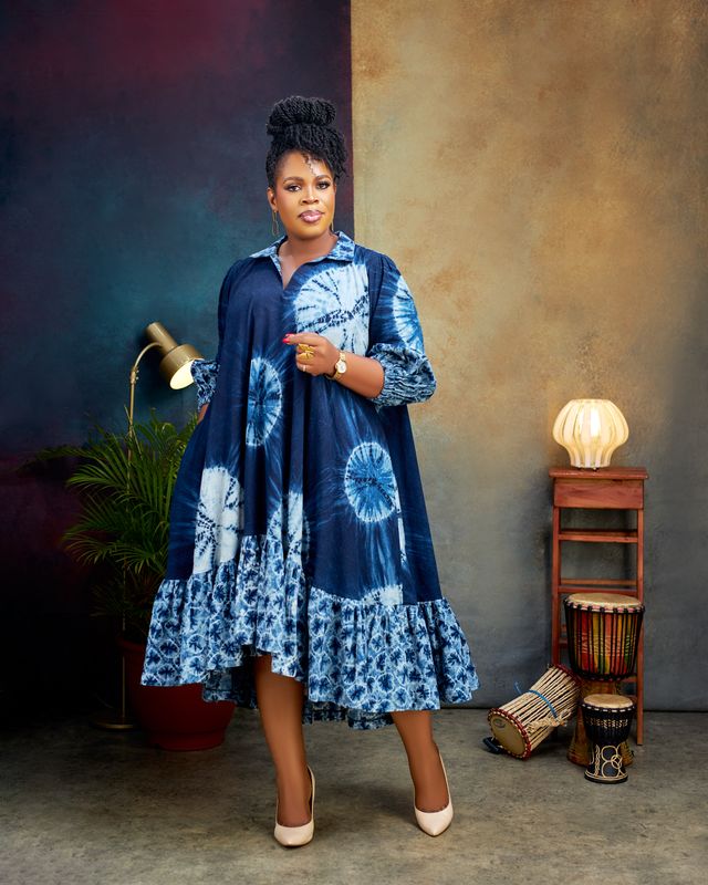 KAUNA Flared Dress