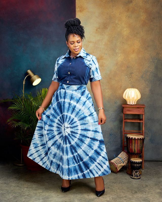 JELANI Flared Skirt &amp; Top Set