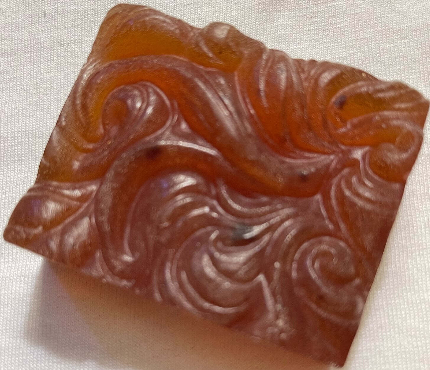 Honey Rose Petal Soap infused with Sea Moss Gold