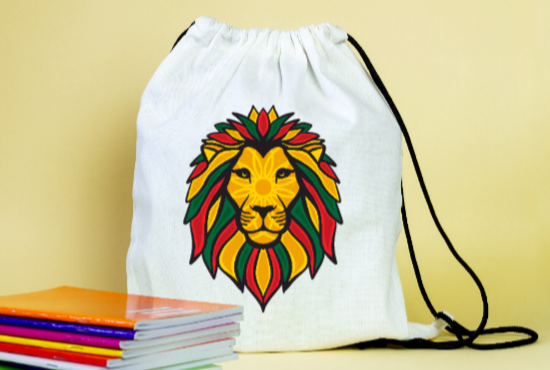 Drawstring sports backpack