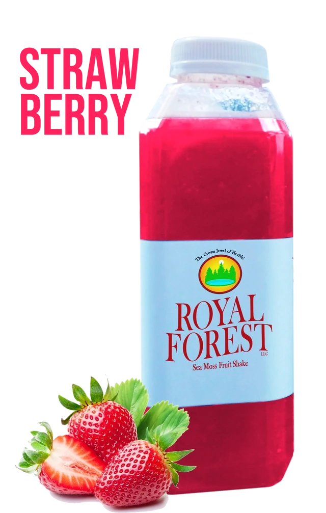 Royal Forest Sea Moss Fruit Shakes (Strawberry)