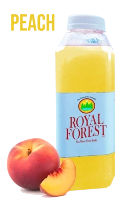 Royal Forest Sea Moss Fruit Shakes (Peach)