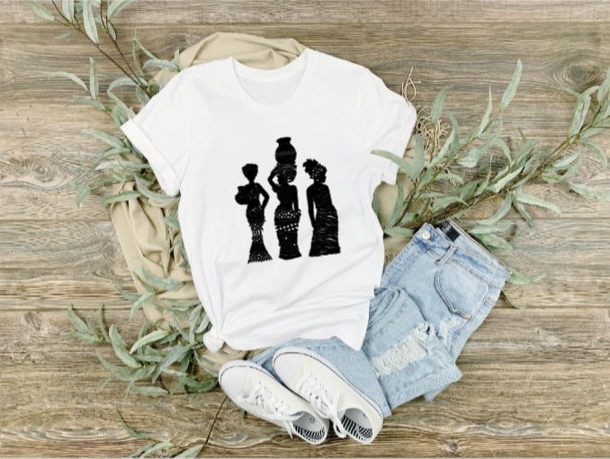 African Women Tee Shirt African Women Tee Shirt