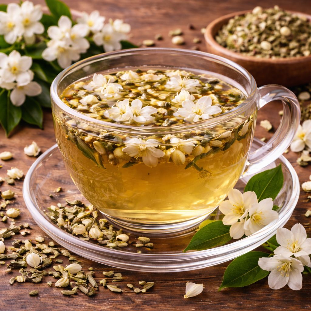 TEA: Jasmine Tea with Sea Moss