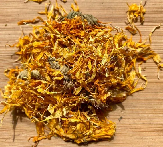 TEA: Calendula Petal Herbal Tea with Sea Moss