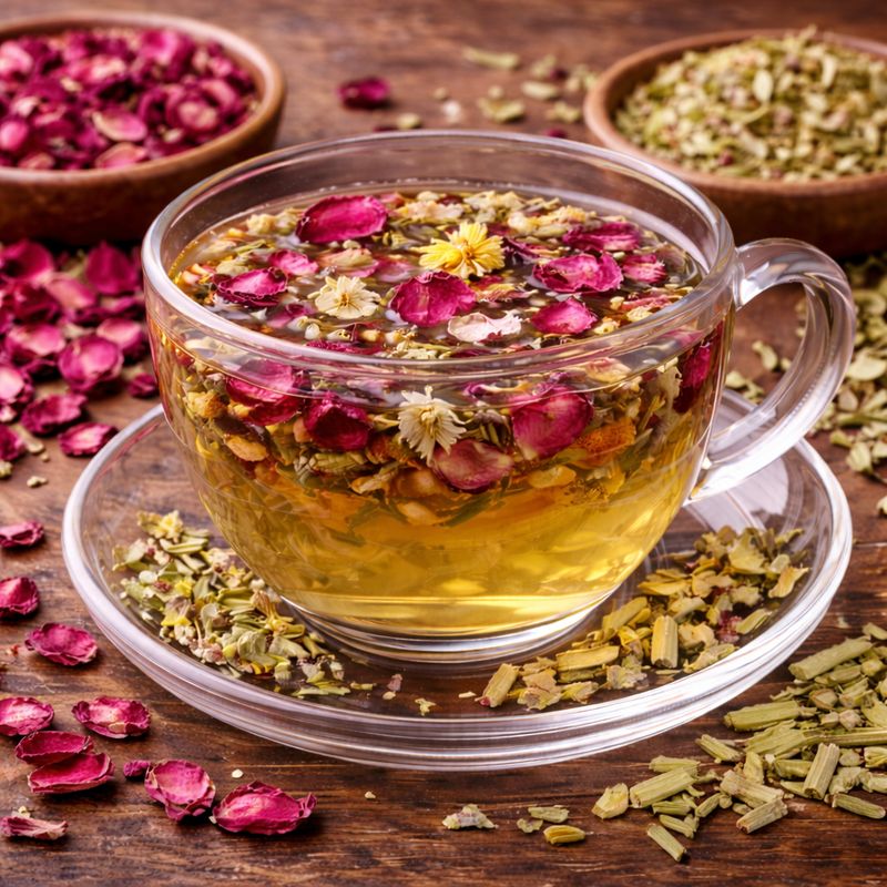 TEA: Chamomile Blend -Gentle, Floral and Relaxing with Sea Moss TEA: Chamomile Blend -Gentle, Floral and Relaxing with Sea Moss