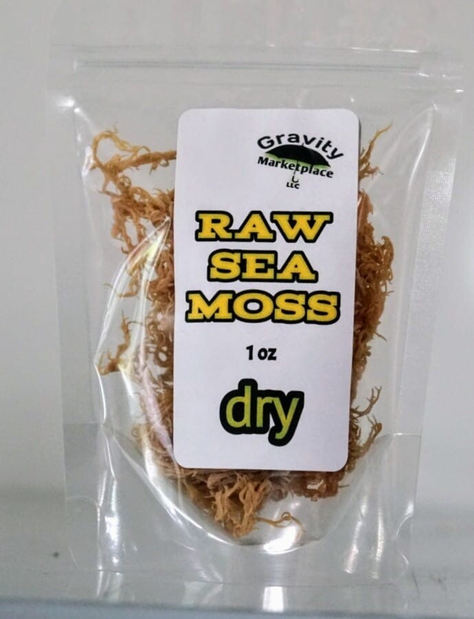 RAW: Premium Dry Sea Moss – 1 oz