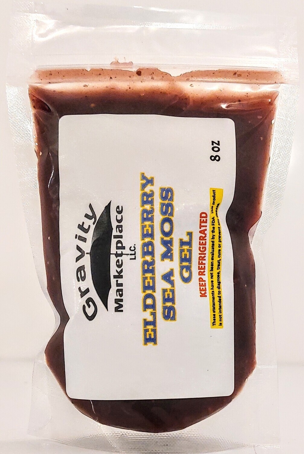 Sea Moss Elderberry Immune Gel 8 oz