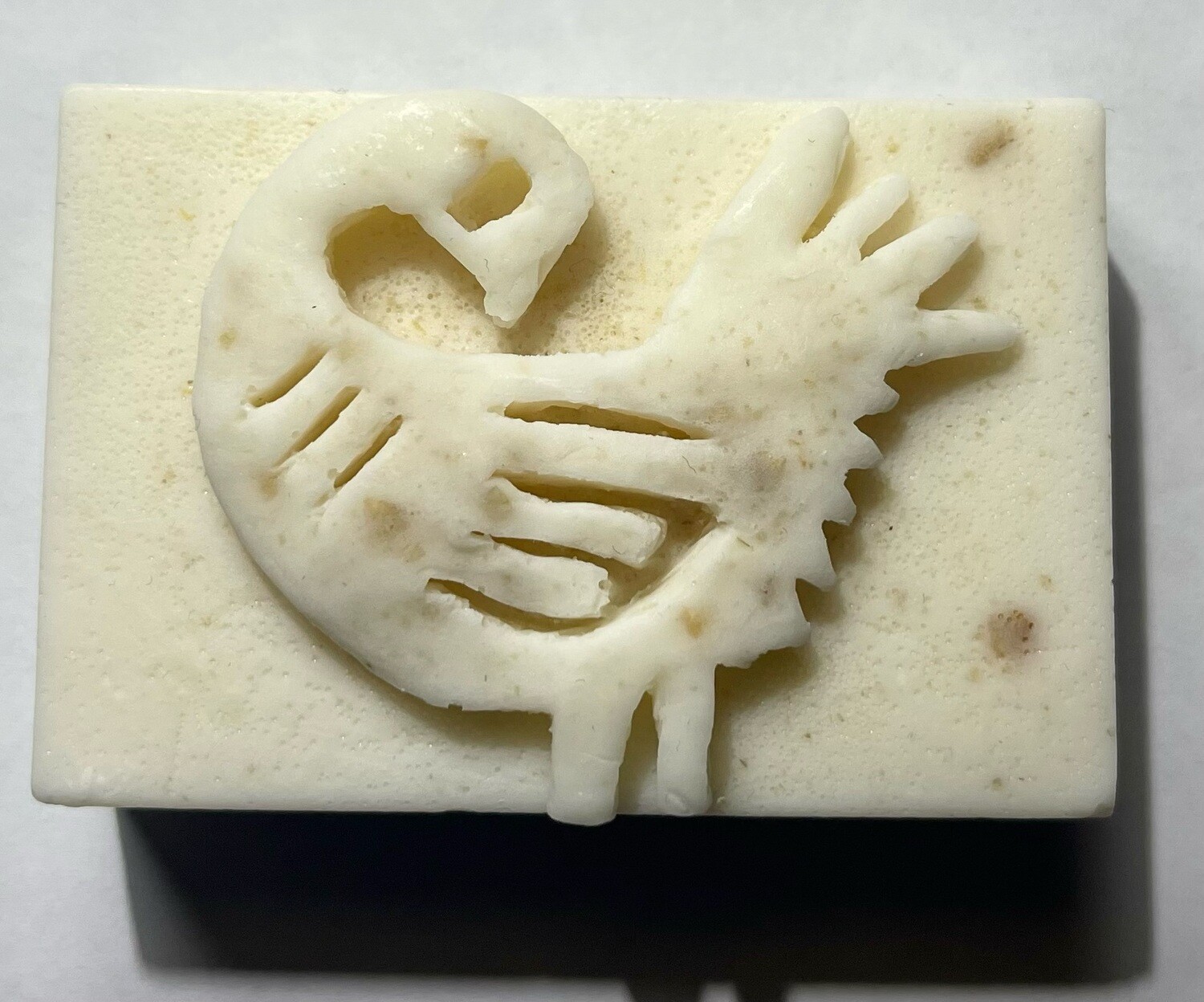 SOAP: Sankofa (Go Back and Get It) Oatmeal Soap infused with Sea Moss