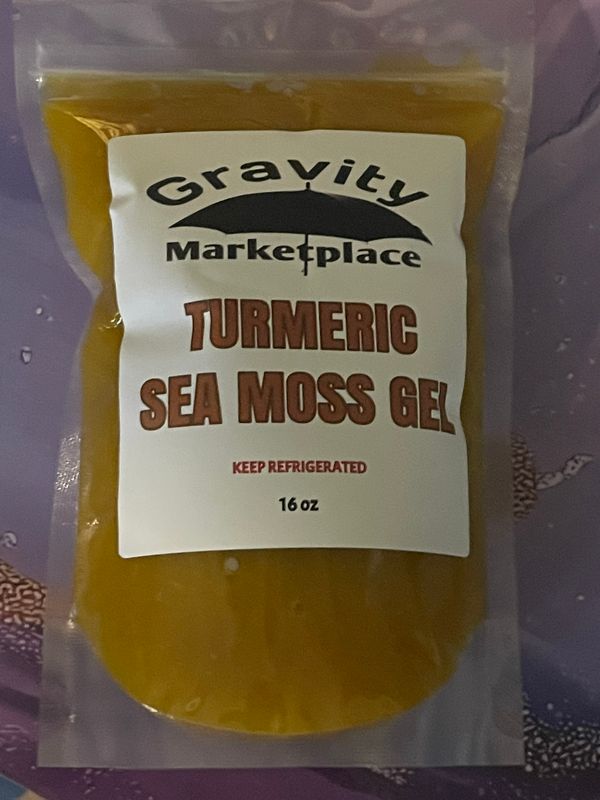Sea Moss Turmeric Gel 16 oz