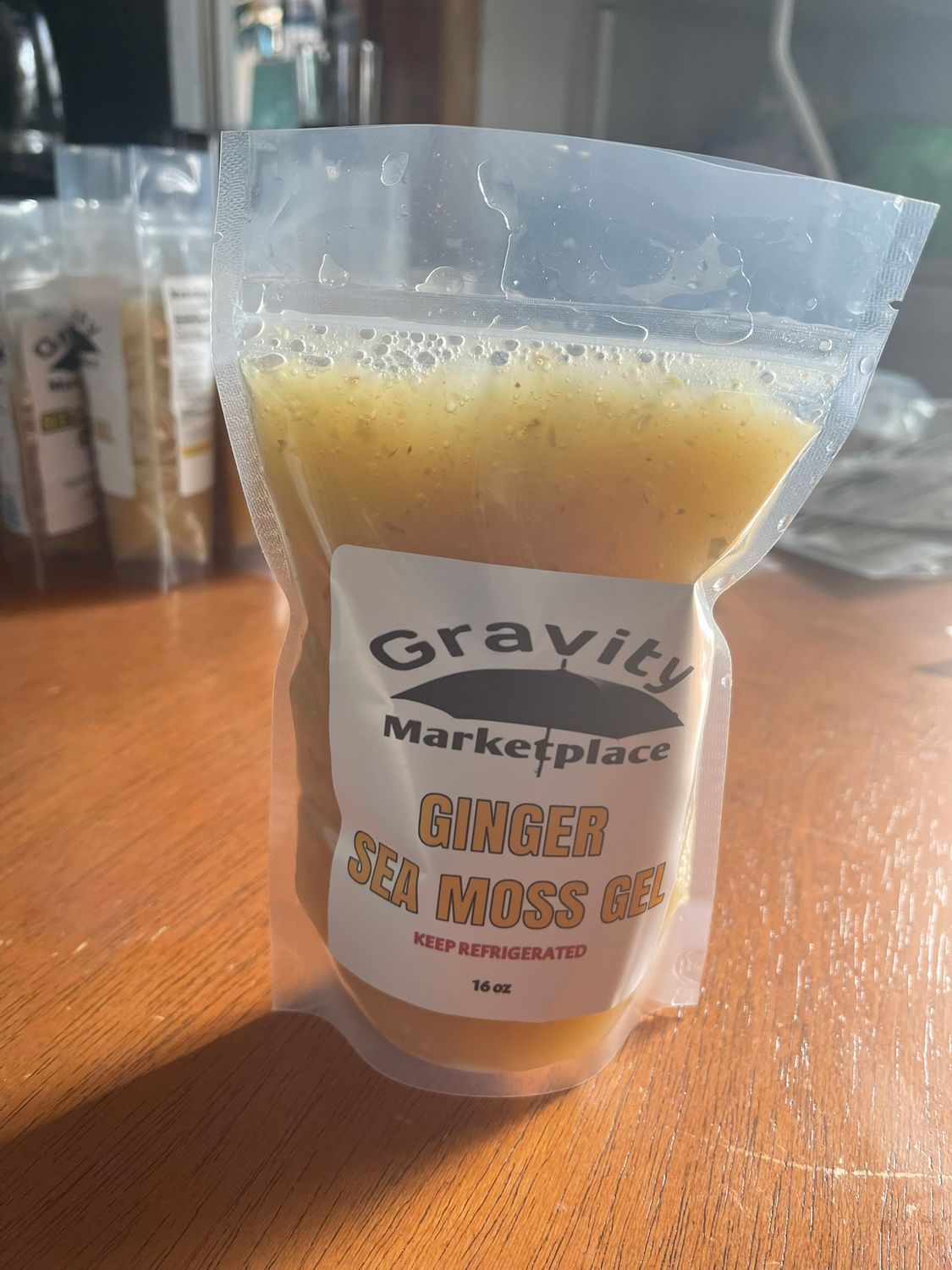 Sea Moss Ginger Gel 8 oz