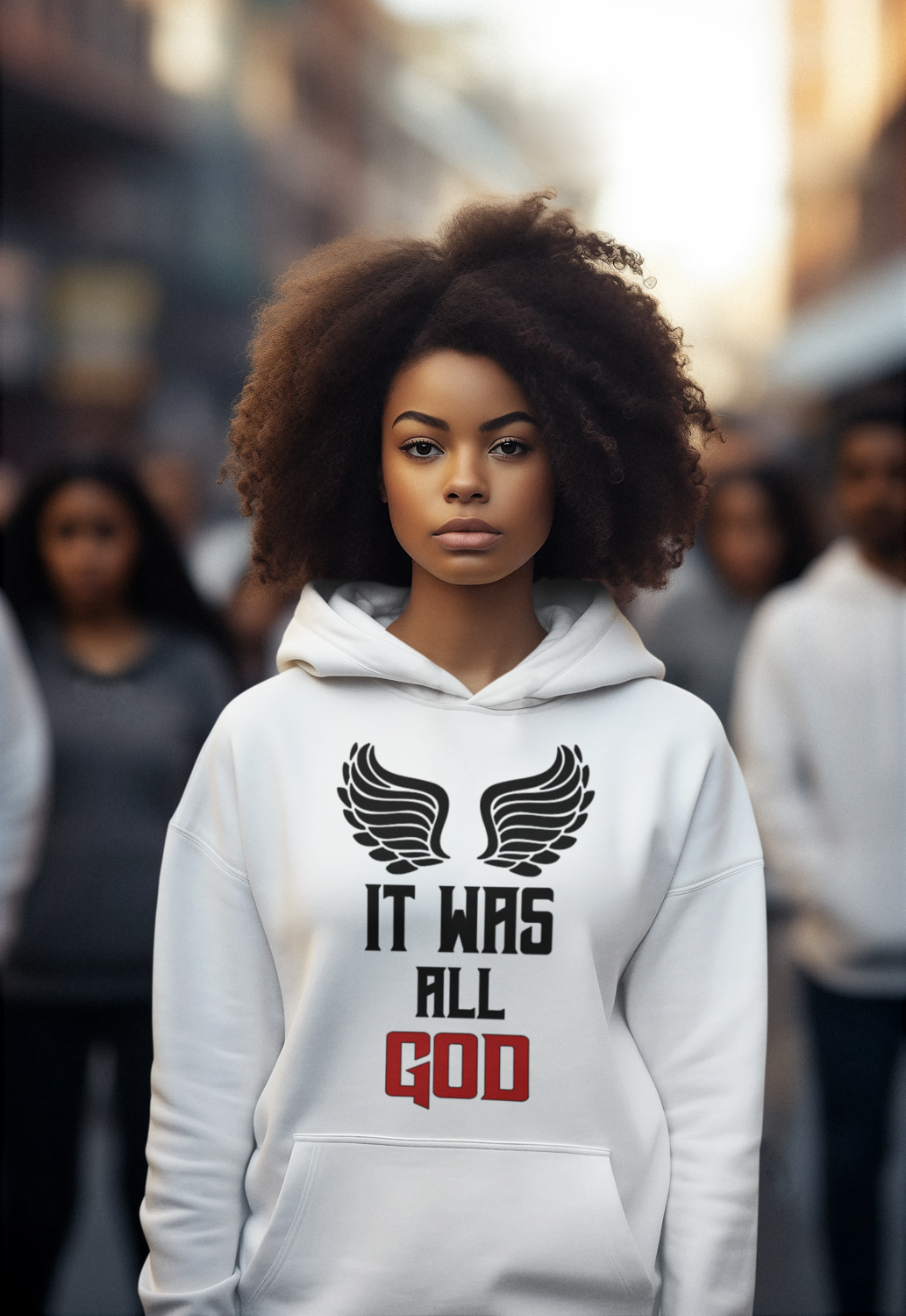 IT WAS ALL GOD HOODIE
