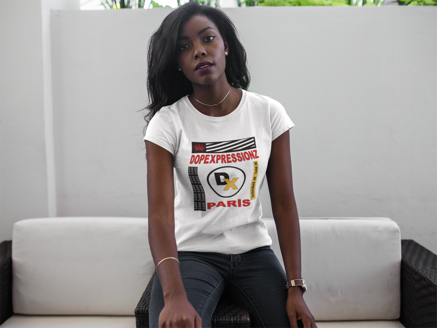 DOPEXPRESSIONZ PARIS TEE