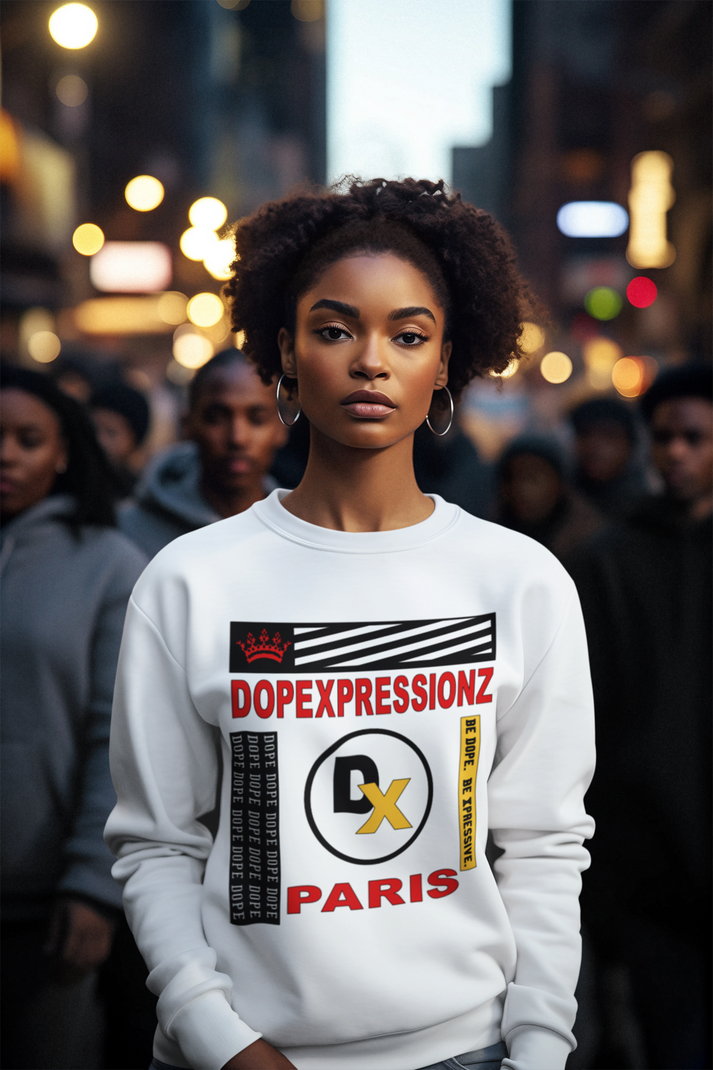 DOPEXPRESSIONZ PARIS SWEATSHIRT
