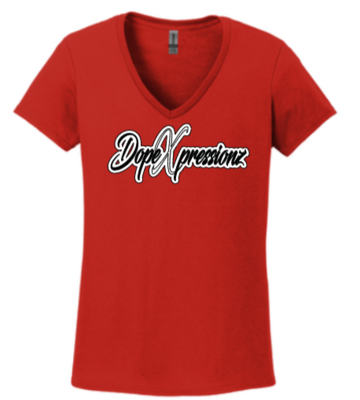 DX SIGNATURE V'NECK TEE