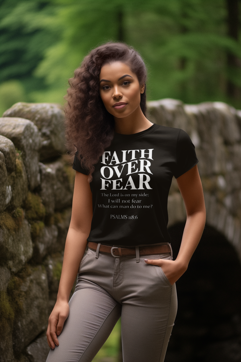 Faith Over Fear Crew neck