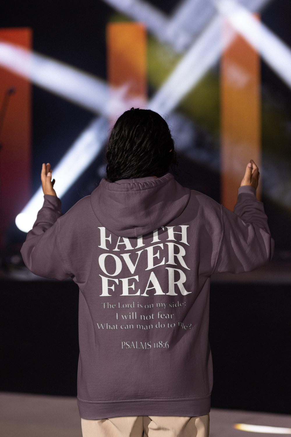 Faith Over Fear Unisex Hoodie