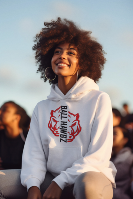 BALL HAWGZ "SPLIT FACE" HOODIE