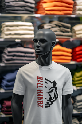 SPLIT FACE BALL HAWGZ TEE