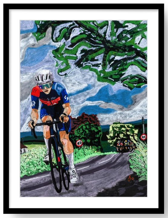 Limited Edition Giclee Print .Toby