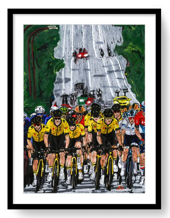Limited Edition Giclee Print. Men of The Road.