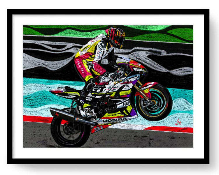 Limited Edition Giclee Print. Jack