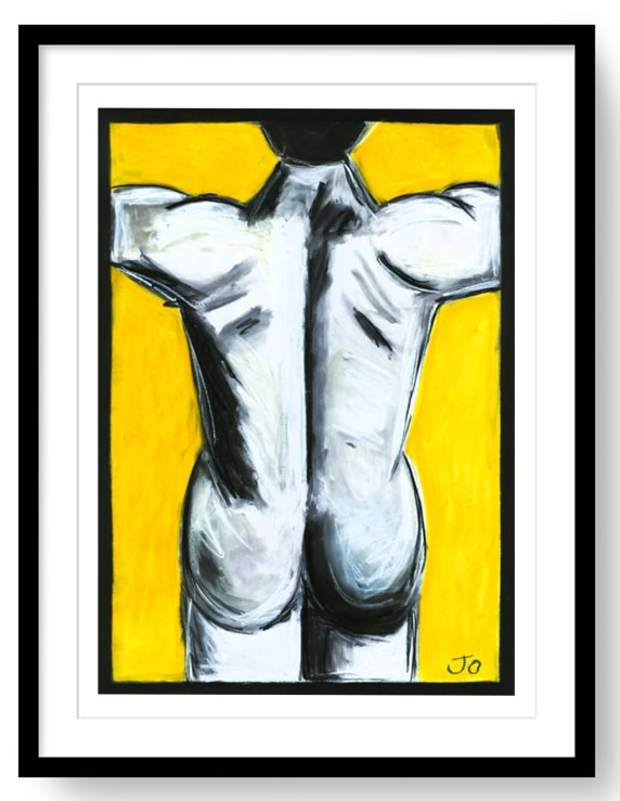 Limited Edition Giclee Print. Man